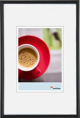 Productafbeelding van Kunststof fotolijst, Galeria, 13x18 cm, zwart