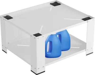 Produktbild von Jopassy Waschmaschinen Untergestell für Trockner/Kühlschrank Unterbausockel Podest 60.6x60.6x40cm