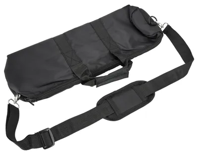Image de Sac de transport étanche - Sac léger pour microphone et photographie - Noir - Compact et portable - Convient aux pieds de microphone - 40 cm