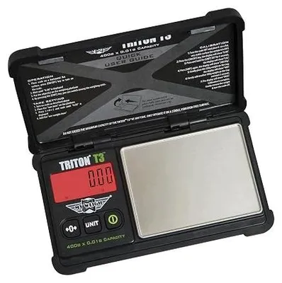 Zdjęcie produktu dla Waga cyfrowa kieszonkowa my weigh T3 400 triton do 400G dokładność 0 01G