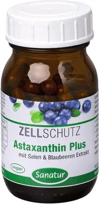 Produktbild von Sanatur Astaxanthin Plus 60 Kapseln (30 g)