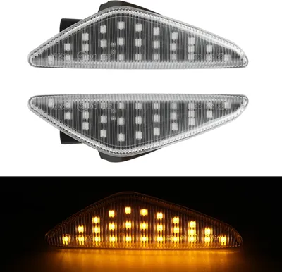 Produktbild von 2x LED Seitenblinker Blinker Schwarz SET für BMW X3 F25 / X5 E70 / X6 E71