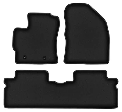 Immagine prodotto di Tappetini in moquette per Toyota Verso 2009-2013 (monovolume) – set 4 pezzi, neri, su misura – Wielganizator DURBAN