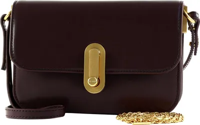 Immagine prodotto di Ted Baker Pelle borsa a tracolla borsa a tracolla Kkaysa Polished Leather Crossbody Bag Wine bordeaux
