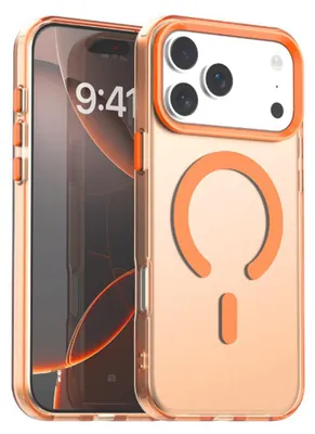 Obrázok produktu pre Techsuit - CandyCase MagSafe puzdro pre iPhone 17 Pro - oranžové