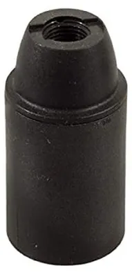 Productafbeelding van Zwarte E14 Lampfitting - Set van 6 Stuks van Kunststof