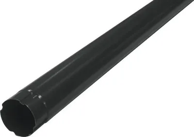 Produktbild von PRECIT Fallrohr Stahl rund Anthrazitgrau RAL 7016 Ø 87 mm L = 2000 mm