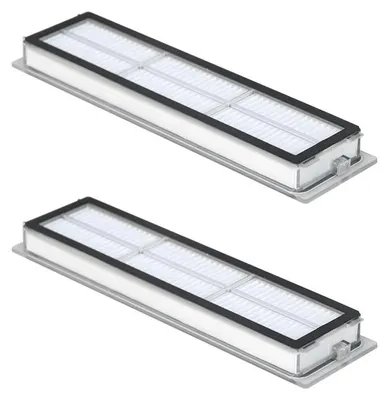 Produktbild von 2x Trade-Shop HEPA-Filter / Feinstaubfilter / Luftfilter mit Rahmen für Xiaomi Dreame Bot L10 Pro, Bot Z10 Pro, D9, D9 Max, W10, W10 Pro Saugroboter
