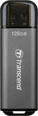Produktbild von Transcend JetFlash 920, 128 GB, USB Typ-A, 3.2 Gen 1 (3.1 Gen 1), 420 MB/s, Kappe, Grau