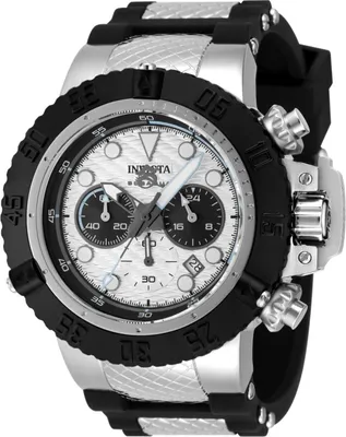 Immagine prodotto di Invicta Subaqua 47827 - Orologi da polso da uomo - Quarzo - Acciaio inossidabile con quadrante argentato - 50 mm