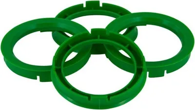 Produktbild von 4x TPi Zentrierringe 6715710 ABS (Acrylnitril-Butadien-Styrol-Copolymerisat) Kohlefaser 57.1mm 67.1mm