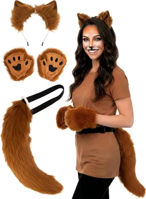 Produktbild von Fuchs - Tierkostüm Katze Karneval Faschingskostüm