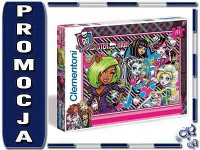 Zdjęcie produktu dla Clementoni 27816 Puzzle 104El. Monster High
