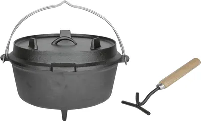 Produktbild von Esschert Design Dutch oven 12" Kochtopf aus Gusseisen; FF235