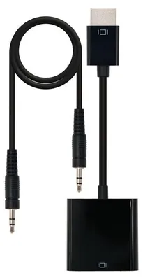 Produktbild von HDMI-zu-VGA-Konverter mit 3,5-Audiobuchse