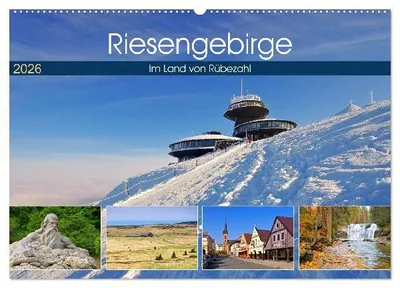 Produktbild von Riesengebirge - Im Land von Rübezahl (Wandkalender 2026 DIN A2 quer), CALVENDO Monatskalender