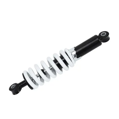 Zdjęcie produktu dla Amortyzator motocyklowy 280 mm, 5-stopniowa regulacja tłumienia, sprężyna śrubowa 10 mm, pasuje do pojazdów ATV o pojemności silnika od 50 cm³ do 150 cm³ (50 cm³, 90 cm³, 110 cm³, 125 cm³)
