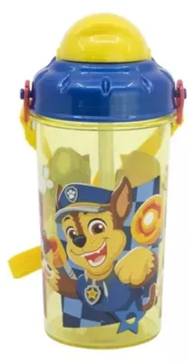 Obrázok produktu pre Fľaša na vodu Paw Patrol s uzatvárateľným viečkom, objem 465 ml