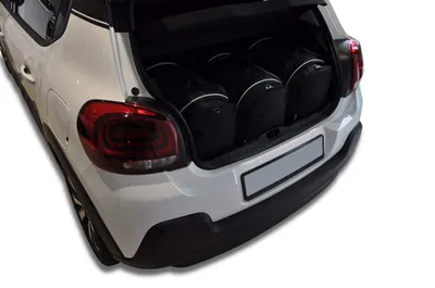 Obrázek produktu pro J&J Automotive | Sada 3ks cestovních tašek SPORT pro CITROEN C3 HATCHBACK 2016+