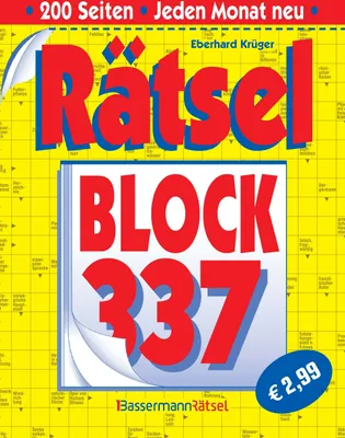 Produktbild von Rätselblock 337 (5 Exemplare à 2,99 EUR)