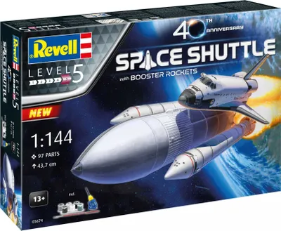 Produktbild von Geschenkset Space Shuttle& Booster Rockets, 40th.