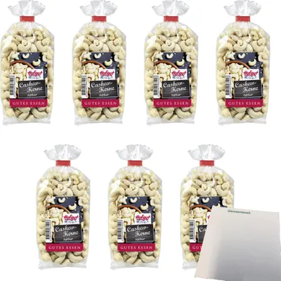 Produktbild von Hofgut Cashewkerne natur VPE (7x200g Beutel) + usy Block
