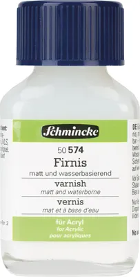 Schmincke 60ml Firnis matt, wasserbasiert Hilfsmittel 50 574 025
