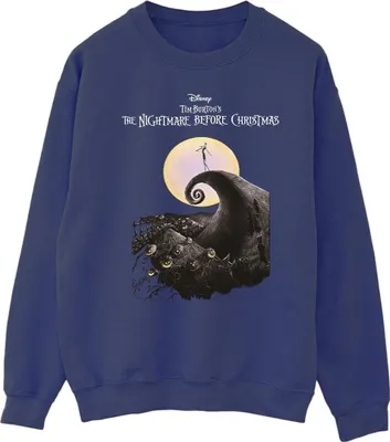 Produktbild von The Nightmare Before Christmas - Sweatshirt für Herren BI42650 (L) (Marineblau)
