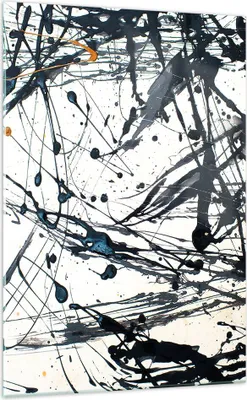 Produktbild von Bilder auf glas - Einteilig - Abstraktion modern - 70x100cm - Glasbilder - Wandbilder - Bilder - zum Aufhängen bereit - Wanddekoration aus Glas - Glas Bilder - Wandbild auf Glas - GPA70x100-3442