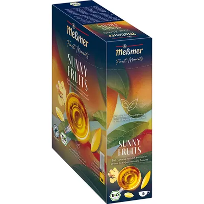 Zdjęcie produktu dla Meßmer Organic Sunny Fruits 15 filiżanek porcji