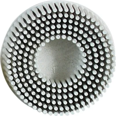Produktbild von 3M Roloc Bristle Disc 50 mm - grün / gelb / weiß - verschiedene Körnung/Farben Körnung:K. 120 - weiß
