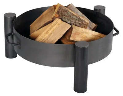 Image de Gardener Bol à feu rond et stable avec poignées | Ø80cm x H 30cm