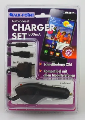 Obrázek produktu pro Sada nabíječek 800mA - Sada pro rychlé nabíjení do auta