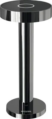 Produktbild von SOMPEX Boro Tischleuchte, Höhe: 220 mm, ø: 90 mm, Spacegrey Alu
