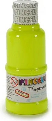 Produktbild von Tempera Pincello Neon Gelb 120 ml (12 Stück)