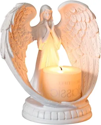 Image de Bougeoirs de Noël blancs pour tables et fêtes