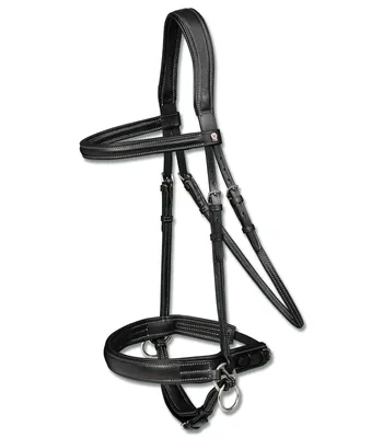 Produktbild von Waldhausen Trensenzaum X-Line Supersoft Gebisslos Schwarz VB