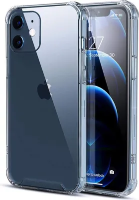 Produktbild von Hülle für Apple iPhone 12 Mini Schutzhülle Anti Shock Handy Case Transparent Cover