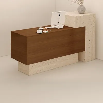 Immagine prodotto di Banco Catering Bancone di servizio Reception Bancone cassa Bancone reception 120x110x50cm 【DSW003-120】