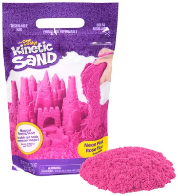 Productafbeelding van Kinetic Sand, kleurenpakje, roze (roze)