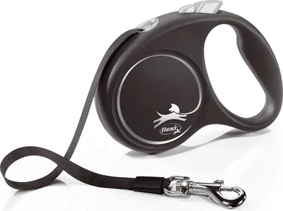 Produktbild von Flexi Black Design S 5 m Hund Rückziehbare Leine