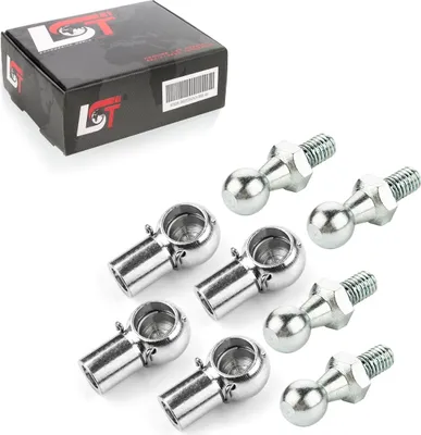 Produktbild von 4x Kugelpfanne mit Kugelzapfen M6 10mm für MAZDA HONDA TOYOTA SUZUKI MITSUBISHI