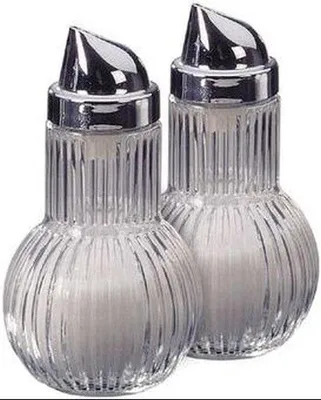Produktbild von Zuckerdose 14 cm - Glas, Silber, 2 Stück
