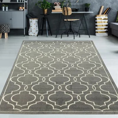 Produktbild von In- & Outdoor Teppich anthrazit Größe - 120 x 170 cm