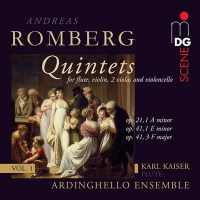Obrázek produktu pro Flötenquintette Vol.1 - MDG  - (CD / Titel: A-G)