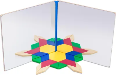 Produktbild von Betzold Spiegelbuch, Geometriespiegel für Räumliche Vorstellung