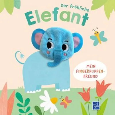 Produktbild von Der fröhliche Elefant (Mein Fingerpuppen-Freund)