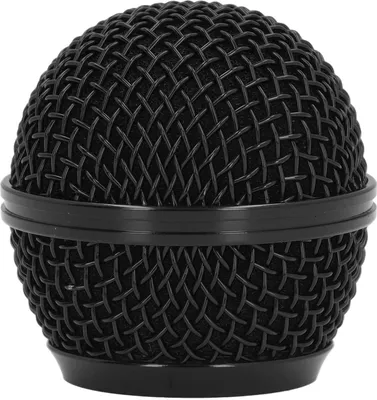 Obrázek produktu pro Náhradní mikrofonní síťová hlava pro SM58S SM58LC Beta58 Beta58a SA M30 SV100 UT2 PGX24 SLX4 Black