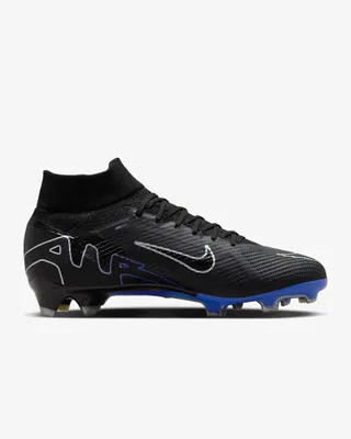 Produktbild von NIKE ZOOM SUPERFLY 9 PRO FG Schwarz/Hyper Royal/Chrome 41