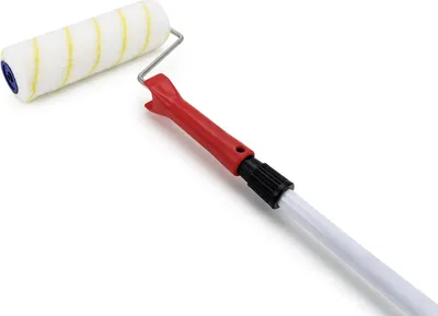 Produktbild von Plid Farbrollerset mit Teleskopstange – Farbwalze & Steckbügel Malerset – Profi Malerrolle Streichset für Wand- und Deckenanstriche